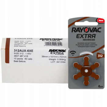 Rayovac 312 (60 ) -           | - 66